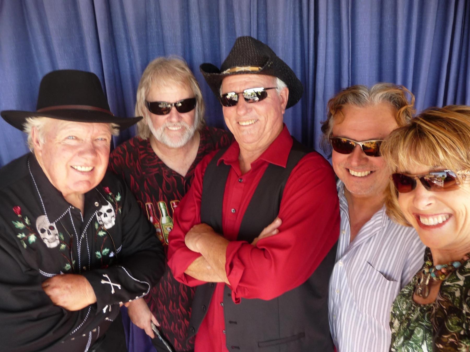 John Chambers and Bayou Brothers group photo