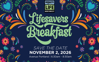 Lifesavers Breakfast Save the Date November 2, 2026 at Avenue Portland
